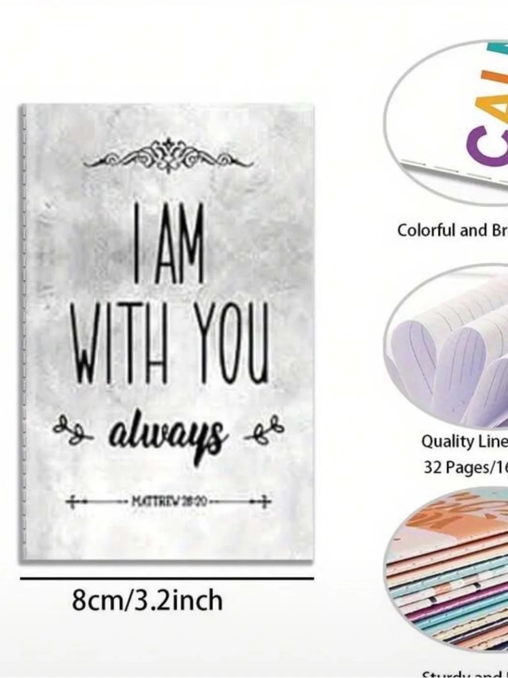Inspirational Scripture notebooks. Set of 12
